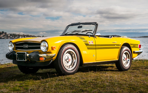 triumph COVENTRY コベントリー ビンテージ TR6 ボンネビル 1979年 トライアンフ ボンネビルT140 英国旧車 好調美車 ケース